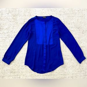 EXPRESS Royal Blue Blouse